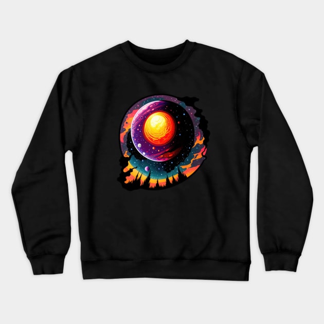 The Great Golden Spot - Black BG Crewneck Sweatshirt by Shappie112